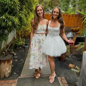 Selfie Leslie La Ballerine Mesh Mini Dress